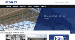 Desktop Screenshot of dinsa.com